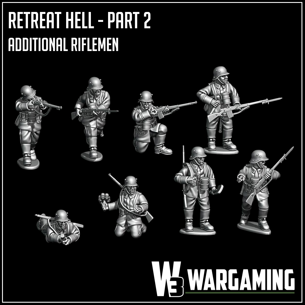 Retreat Hell - Part2 - Imperial Germany - Additional Riflemen